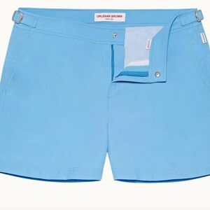 NWT Orlebar Brown Setter in Riviera Shorter-Length Swim Shorts Size 31